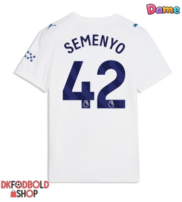 Manchester City Antoine Semenyo #42 Tredje trøje Dame 2026-27 Kort ærmer